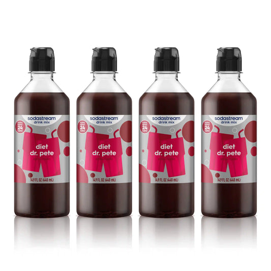 Sodastream Classics® Diet Dr. Pete Drink Mix 4 Pack 440ml