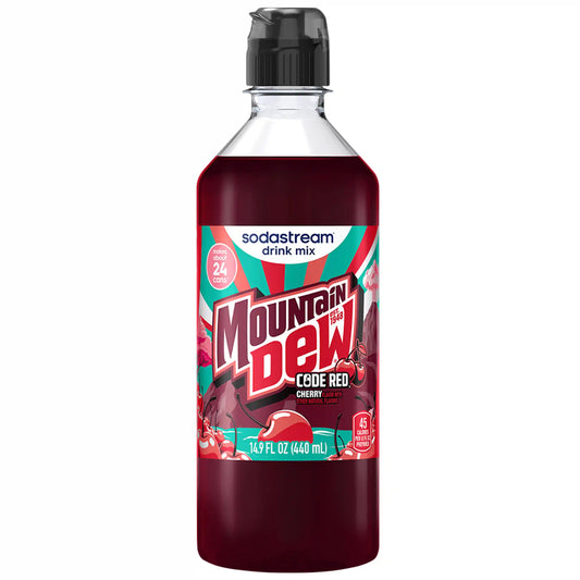 Sodastream MTN DEW Code Red Cherry Drink Mix 440ml
