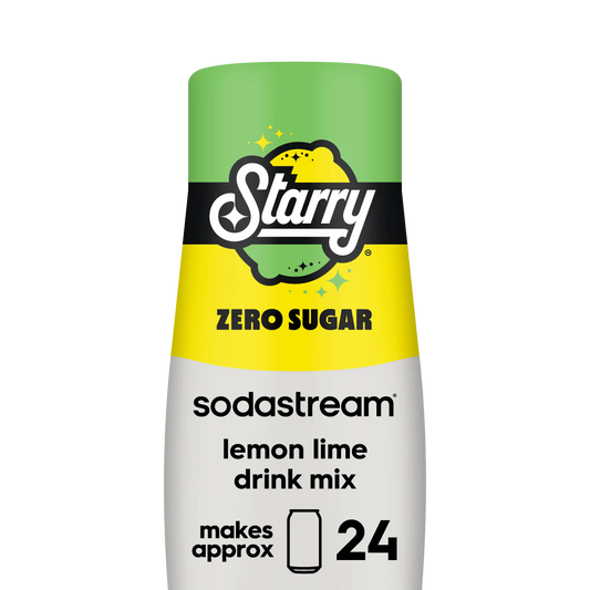 Sodastream STARRY® Lemon Lime Zero Sugar Drink Mix 440ml- final sale