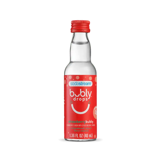 Sodastream bubly drops® Strawberry Natural Flavor Essence 40ml- final sale