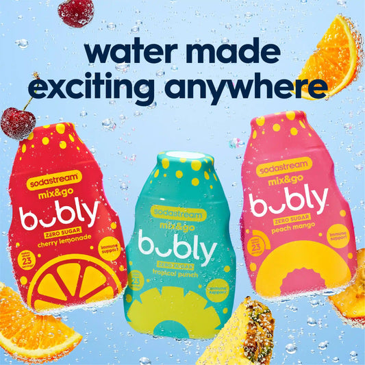 Sodastream mix&go™ bubly™ Cherry Lemonade Liquid Water Enhancer 92ml