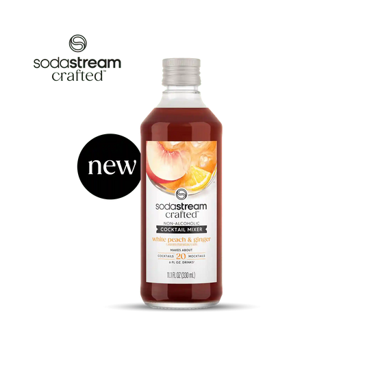 Sodastream Crafted® Mixers White Peach & Ginger Cocktail Mixer 330ml