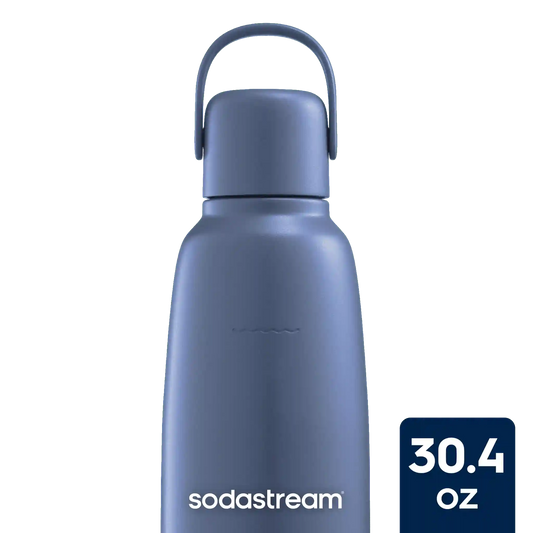 Sodastream Fizz & Go™ Insulated Stainless Steel Bottle Storm Blue 30.4 oz