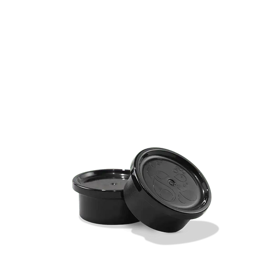 Sodastream Glass Bottle Caps Twin Pack Black